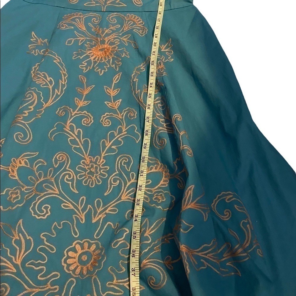 𝅺eshakti embroidered dress size M-10 - Picture 5 of 8